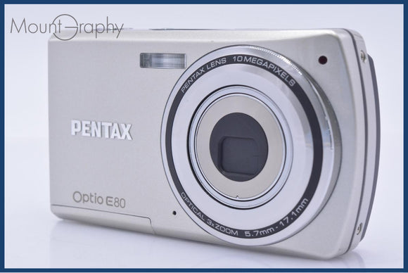 動作保証】 ペンタックス PENTAX Optio E80 3x 単三電池仕様 同梱無料