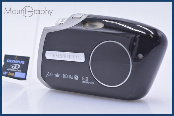 【動作保証】 オリンパス OLYMPUS μ Tough 5x バッテリー付属 同梱無料 #am5221 動作保証】 オリンパス Olympus μ-mini DIGITAL S 2x メモリーカード