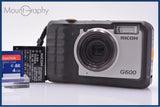 【動作保証】 リコー RICOH G600 単4電池orバッテリー仕様 バッテリー、メモリーカード付属 同梱無料 #yk8002