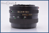 【動作保証】 キヤノン Canon New FD 50mm F2 前後キャップ付 同梱無料 #yk8029