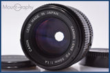 【動作保証】 キヤノン Canon New FD 50mm F1.4 前後キャップ付 同梱無料 #yk8074