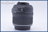 【動作保証】 ニコン Nikon AF-S NIKKOR 18-55mm F3.5-5.6 G DX VR 前後キャップ付 同梱無料 #yk8105