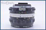 【動作保証】 ニコン Nikon NIKKOR-H Auto 28mm F3.5 非Ai 前後キャップ付 同梱無料 #yk8108