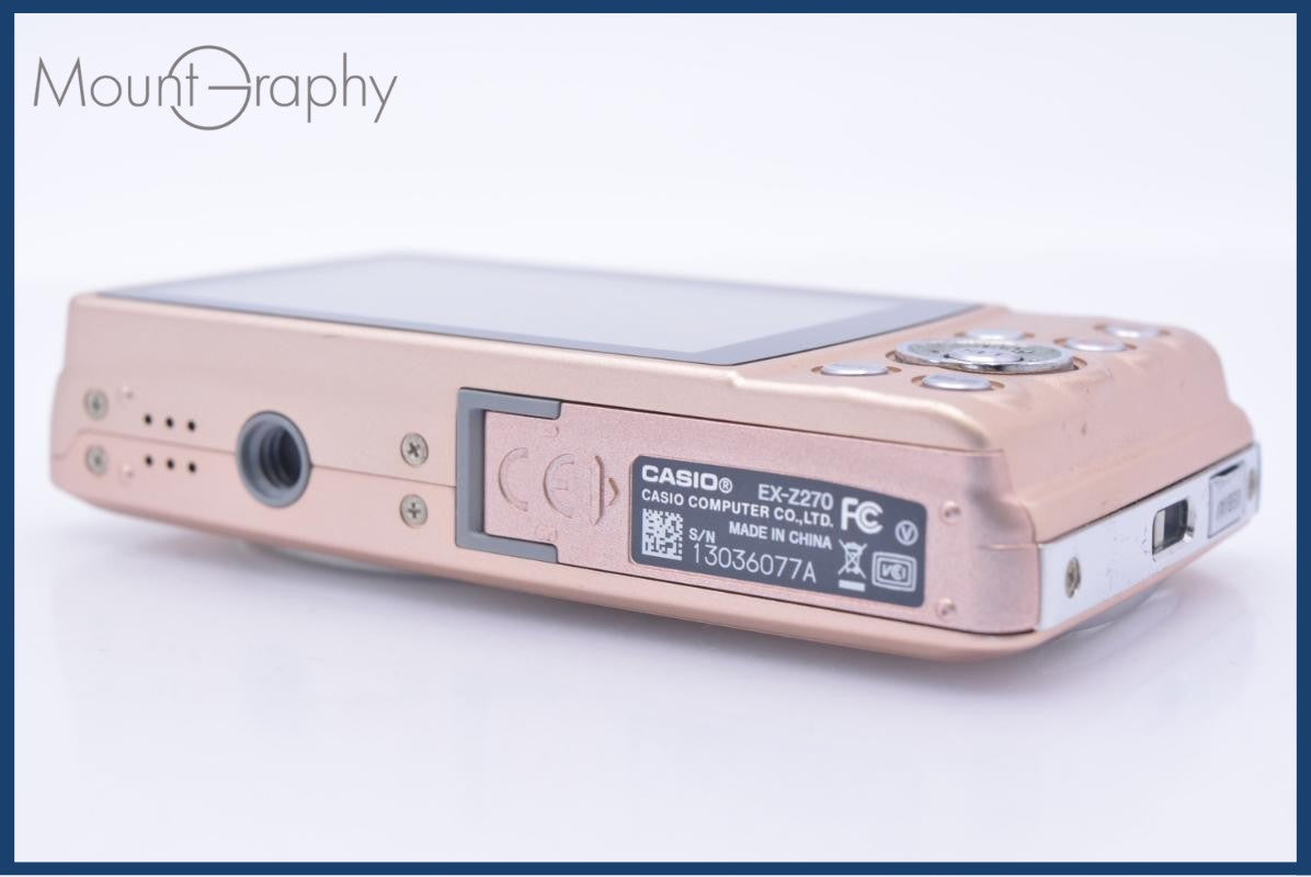 カシオ CASIO EXILIM EX-Z270 4x バッテリー付属 同梱無料 #yk8138 カシオ CASIO EXILIM EX-Z270 4x バッテリー付属 同梱無料 #yk8138