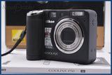 【美品・動作保証】 ニコン Nikon COOLPIX P50 3.6x 単三電池仕様 元箱、取扱説明書付属 同梱無料 #yk8213