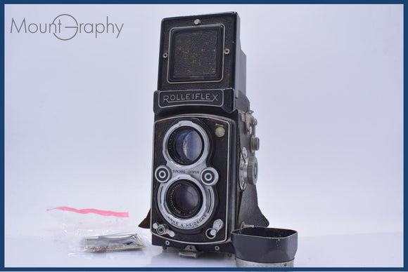 難あり ローライフレックス ROLLEIFLEX Tessar 75mm F3.5 レンズフード