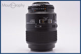 【動作保証】 ニコン Nikon AF MICRO NIKKOR 105mm F2.8 D 前後キャップ&amp;レンズフィルター付 同梱無料 #yk8274
