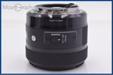 【美品・動作保証】 シグマ SIGMA 30mm F1.4 DC ケース、取扱説明書付 キヤノンEF用(AF) 同梱無料 #yk8396