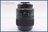 【動作保証】 ニコン Nikon AF MICRO NIKKOR 105mm F2.8 前後キャップ付 同梱無料 #yk8416