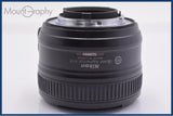 【動作保証】 ニコン Nikon AF-S NIKKOR 50mm F1.8 G 前後キャップ&レンズフィルター付 同梱無料 #yk8418
