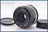 【動作保証】 ニコン Nikon NIKKOR 35mm F2.8 Ai 前後キャップ&amp;レンズフィルター付 同梱無料 #yk8429