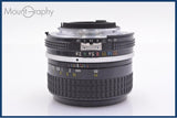 【動作保証】 ニコン Nikon NIKKOR 35mm F2.8 Ai 前後キャップ&amp;レンズフィルター付 同梱無料 #yk8429
