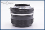 【動作保証】 ニコン Nikon NIKKOR 35mm F2.8 Ai 前後キャップ&amp;レンズフィルター付 同梱無料 #yk8429