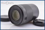 【動作保証】 キヤノン Canon EF-M 55-200mm F4.5-6.3 IS STM 前後キャップ付 同梱無料 #yk8434