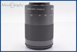 【動作保証】 キヤノン Canon EF-M 55-200mm F4.5-6.3 IS STM 前後キャップ付 同梱無料 #yk8434