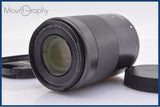 【動作保証】 キヤノン Canon EF-M 55-200mm 4.5-6.3 IS STM 前後キャップ&amp;レンズフィルター付 同梱無料 #yk8436