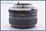 【動作保証】 ミノルタ MINOLTA MC ROKKOR-PF 50mm F1.7 前後キャップ&amp;レンズフィルター付 同梱無料 #yk8469