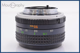 【動作保証】 ミノルタ MINOLTA MC ROKKOR-PF 50mm F1.7 前後キャップ&amp;レンズフィルター付 同梱無料 #yk8469