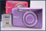 難あり ニコン Nikon COOLPIX S3500 7x 元箱、バッテリー付属 同梱無料 #yk8503