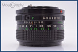 【動作保証】 キヤノン Canon New FD 35mm F2.8 前後キャップ付 同梱無料 #yk8538