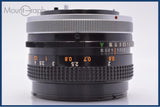 難あり キヤノン Canon FD 50mm F1.8 S.C. 後キャップ付 同梱無料 #yk8546
