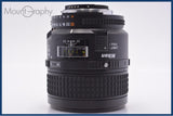 【動作保証】 ニコン Nikon AF MICRO NIKKOR 60mm F2.8 D 前後キャップ&レンズフィルター付 同梱無料 #yk8791