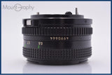 【動作保証】 キヤノン Canon New FD 50mm F1.8 前後キャップ付 同梱無料 #yk8817