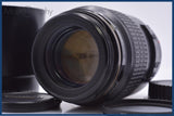 【動作保証】 キヤノン Canon MACRO EF 100mm F2.8 USM 前後キャップ&レンズフィルター&フード付 同梱無料 #yk8838