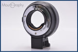 難あり コムライト Commlite MOUNT ADAPTER AEF-MFT Canon EF Mount Lenses → Micro Four Thirds 後キャップ付 #yk8842