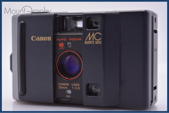 動作保証】 キヤノン Canon MC QUARTZ DATE 35mm F2.8 単4電池仕様 同
