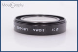 【美品・動作保証】 シグマ SIGMA LIFE-SIZE ATTACHMENT USE AT F8-22 52mm レンズフィルター付 同梱無料 #yk8873