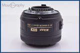 【美品・動作保証】 ニコン Nikon AF-S NIKKOR 35mm F1.8 G DX SWM 前後キャップ&レンズフィルター&フード＆ケース付 同梱無料 #yk8906