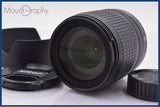 【動作保証】 ニコン Nikon AF-S NIKKOR 18-105mm F3.5-5.6 G ED VR 前後キャップ&フード付 同梱無料 #yk8908