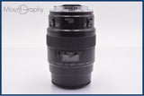 【動作保証】 キヤノン Canon EF 100mm F2.8 Macro 前後キャップ&レンズフィルター付 同梱無料 #yk8912