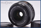 【動作保証】 ミノルタ MINOLTA MD W.ROKKOR 35mm F2.8 前後キャップ付 同梱無料 #yk8943
