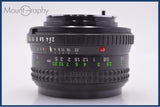 【動作保証】 ミノルタ MINOLTA MD W.ROKKOR 35mm F2.8 前後キャップ付 同梱無料 #yk8943