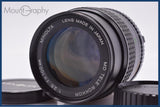 難あり ミノルタ MINOLTA MD TELE ROKKOR 100mm F2.5 前後キャップ付 同梱無料 #yk8944
