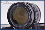 難あり ミノルタ MINOLTA MD TELE ROKKOR 100mm F2.5 前後キャップ付 同梱無料 #yk8945