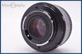 【動作保証】 ミノルタ MINOLTA MD ROKKOR 50mm F1.7 前後キャップ付 同梱無料 #yk8946