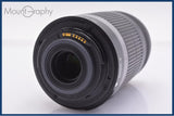 【動作保証】 キヤノン Canon EF-S 55-250mm F4-5.6 IS 前後キャップ&レンズフィルター付 同梱無料 #yk8968