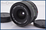 【動作保証】 キヤノン Canon New FD 28mm F2.8 前後キャップ付 同梱無料 #yk8997