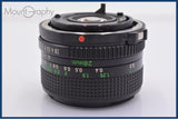 【動作保証】 キヤノン Canon New FD 28mm F2.8 前後キャップ付 同梱無料 #yk8997