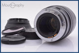 【動作保証】 キヤノン Canon EF 100mm F2.8 前後キャップ&レンズフィルター付 同梱無料 #yk9024