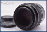 【動作保証】 ニコン Nikon AF MICRO NIKKOR 105mm F2.8 D 前後キャップ付 同梱無料 #yk9029