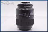【動作保証】 ニコン Nikon AF MICRO NIKKOR 105mm F2.8 D 前後キャップ付 同梱無料 #yk9029