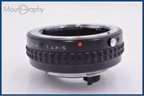 【美品・動作保証】 ペンタックス PENTAX REAR CONVERTER-A 1.4X-S ケース、キャップ付 同梱無料 #yk9040