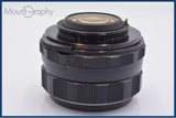 ペンタックス PENTAX Super-TAKUMAR 50mm F1.4 後期 前後キャップ&レンズフィルター付 同梱無料 #yk9054