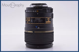 【動作保証】 タムロン TAMRON SP AF Di 90mm F2.8 MACRO 前後キャップ付 ニコンF用(AF) 同梱無料 #yk9061