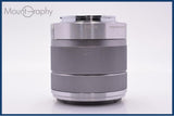 【動作保証】 ソニー SONY E 18-55mm F3.5-5.6 OSS SEL1855 後キャップ&フード付 同梱無料 #yk9064