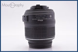 【動作保証】 ニコン Nikon AF-S NIKKOR 18-55mm F3.5-5.6 G DX VR 前後キャップ&レンズフィルター付 同梱無料 #yk9068